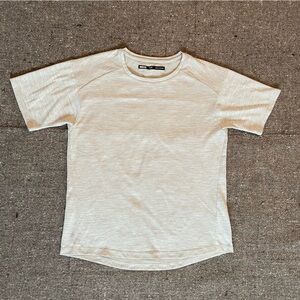 REI Swiftland micro stripe tech tee